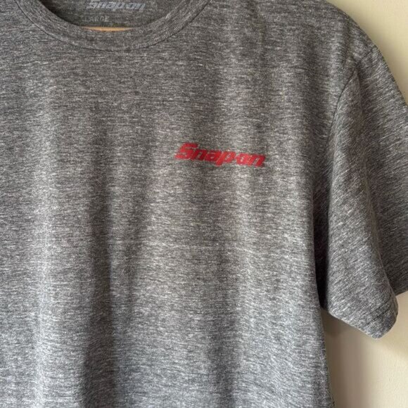 Snap on tools mens t shirt size large gray work garage cars mechanic - Picture 2 of 7